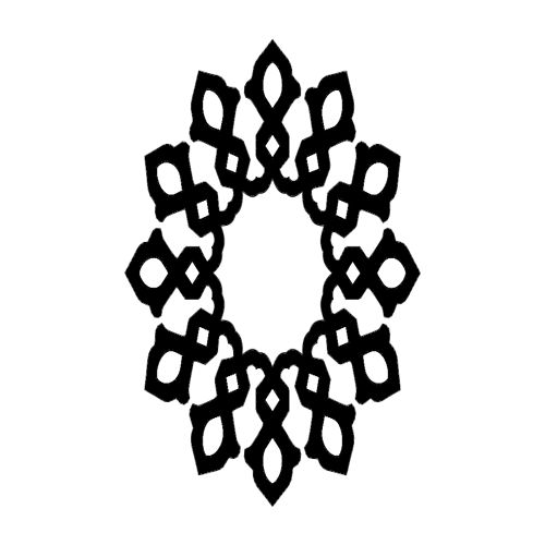 طرح ماندالا ساده طراحی - mandala simple design - برای دستگاه CNC چوب و لیزر (سی ان سی)