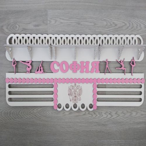 طرح قفسه آویز مدال میلی متر برای برش لیزری - medal hanger shelf 3 2 mm for laser cut ve - برای دستگاه CNC چوب و لیزر (سی ان سی)