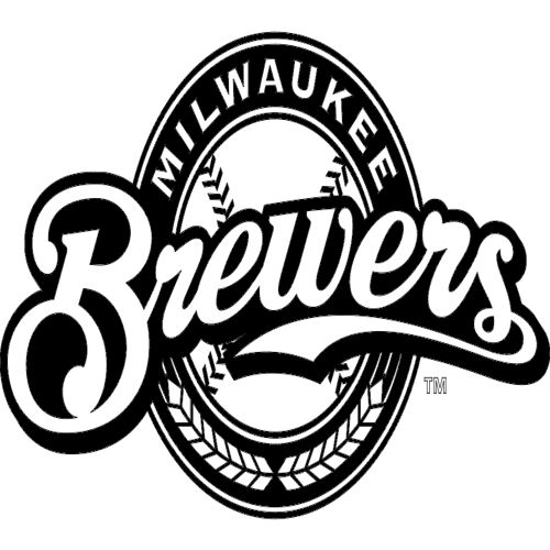 طرح لوگوی میلواکی بروئرز - milwaukee brewers logo - برای دستگاه CNC چوب و لیزر (سی ان سی)