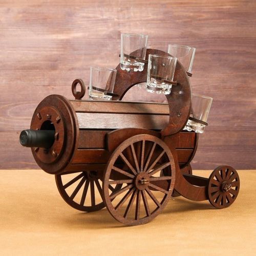 طرح مینی‌بار مسلسل برای برش لیزری - minibar machine gun for laser cut ve - برای دستگاه CNC چوب و لیزر (سی ان سی)