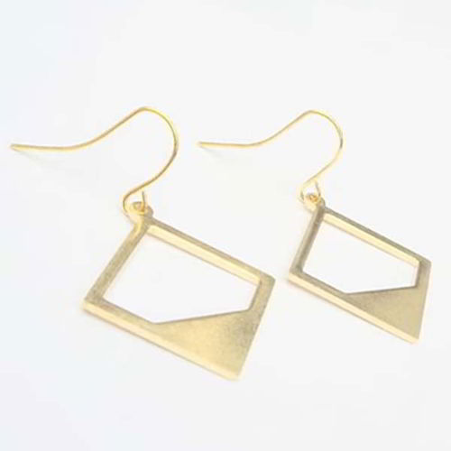 طرح گوشواره مدرن گوشواره مربعی گوشواره انتزاعی قالب گوشواره لیزری - modern earring square earring abstract earring template laser cut - برای دستگاه CNC چوب و لیزر (سی ان سی)