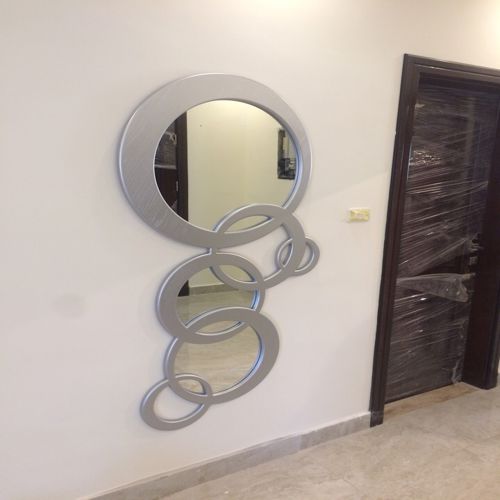 طرح آینه مدرن قاب - modern mirror frame - برای دستگاه CNC چوب و لیزر (سی ان سی)