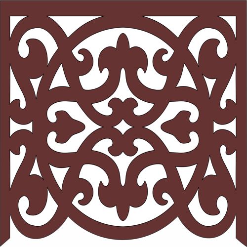 طرح پارتیشن مدرن حریم خصوصی داخلی پنل صفحه طراحی cnc برش لیزر - modern privacy partition indoor panel screen design cnc laser cutting - برای دستگاه CNC چوب و لیزر (سی ان سی)