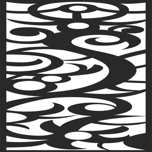 طرح modern-privacy-partition-indoor-panels-floral-lattice-stencil-room-divider-pattern-for-laser-cut-ve