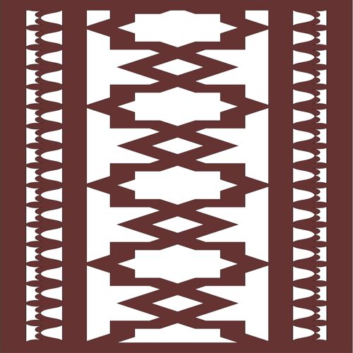 طرح پارتیشن مدرن حریم خصوصی داخلی پانل صفحه جداکننده برای برش لیزر - modern privacy partition indoor panels screen divider for laser cutting - برای دستگاه CNC چوب و لیزر (سی ان سی)