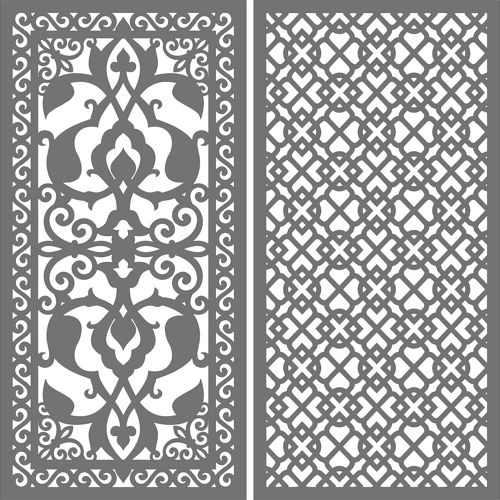 طرح modern-privacy-partition-indoor-panels-screen-room-divider-seamless-design-for-laser-cutting