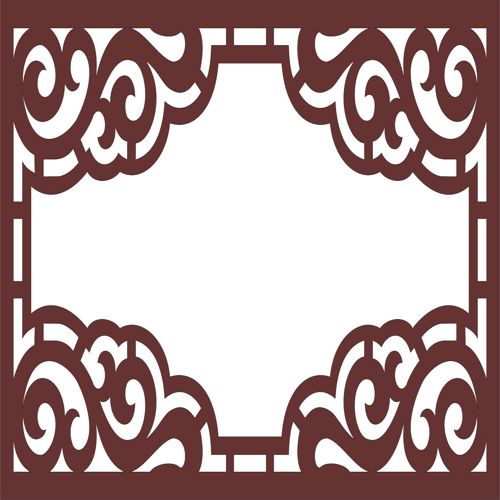 طرح پارتیشن مدرن با حفظ حریم خصوصی پانل jali اتاق جداکننده برای برش لیزری فر - modern privacy partition panel jali room divider for laser cutiing ve - برای دستگاه CNC چوب و لیزر (سی ان سی)