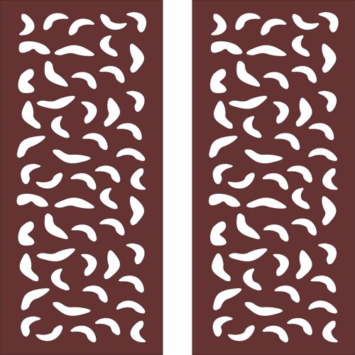 طرح پنل پارتیشن مدرن با حفظ حریم و جداکننده اتاق پارامتر - modern privacy partition panel jali room divider - برای دستگاه CNC چوب و لیزر (سی ان سی)