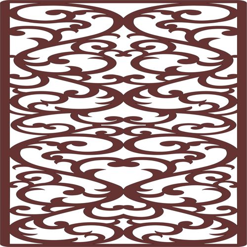 طرح الگوی جداکننده اتاق مدرن برای برش لیزری - modern room dividers pattern for laser cut ve - برای دستگاه CNC چوب و لیزر (سی ان سی)