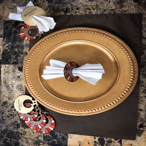طرح ماکت حلقه دستمال برش لیزری - napkin ring mockup laser cutting ve - برای دستگاه CNC چوب و لیزر (سی ان سی)