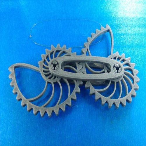 طرح نقاشی چرخ‌دنده‌های ناتیلوس - nautilus gears drawing - برای دستگاه CNC چوب و لیزر (سی ان سی)