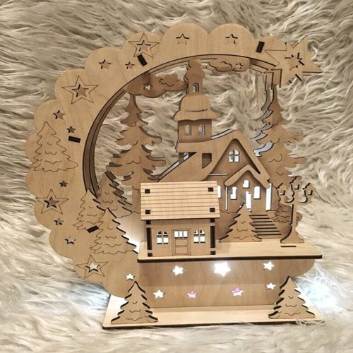 طرح الگوی چراغ عید نوروز برای برش لیزری - new year eve lamp template for laser cutting ve - برای دستگاه CNC چوب و لیزر (سی ان سی)
