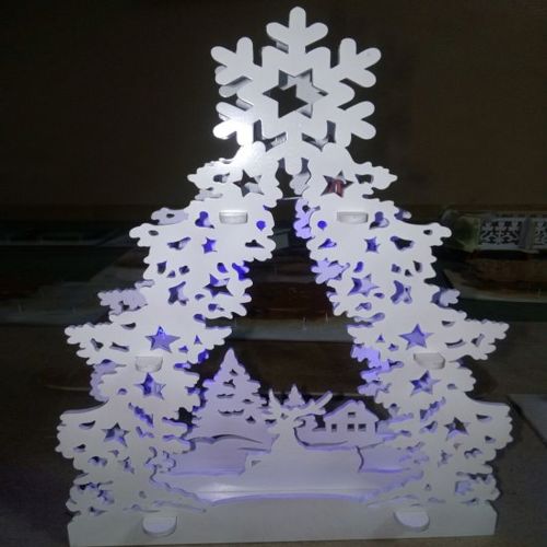 طرح نقاشی‌های درخت سال نو برای برش لیزری (7) - new years tree drawingsfor laser cut ve - برای دستگاه CNC چوب و لیزر (سی ان سی)