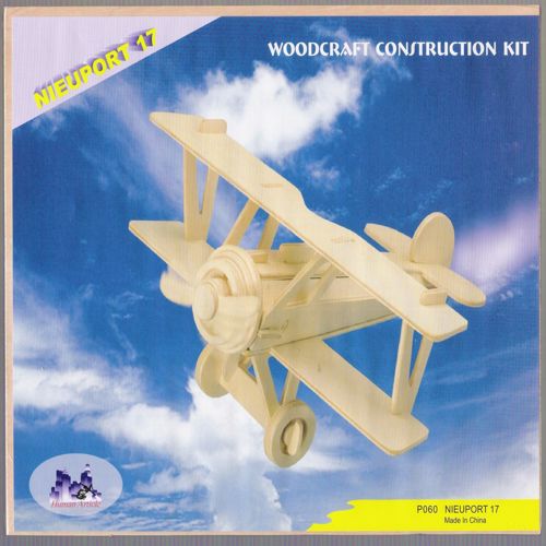طرح نیوپورت هواپیما - nieuport 17 aircraft - برای دستگاه CNC چوب و لیزر (سی ان سی)