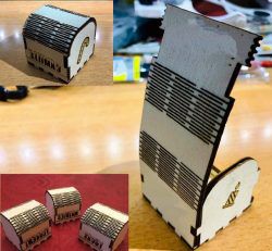 طرح جعبه نوئل برای برش لیزر cnc - noel box for laser cut cnc ve - برای دستگاه CNC چوب و لیزر (سی ان سی)