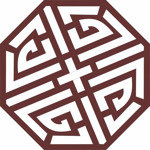 طرح الگوی اتاق نشیمن هشت ضلعی لیزری - octagonal living room seamless jali pattern for laser cut ve - برای دستگاه CNC چوب و لیزر (سی ان سی)