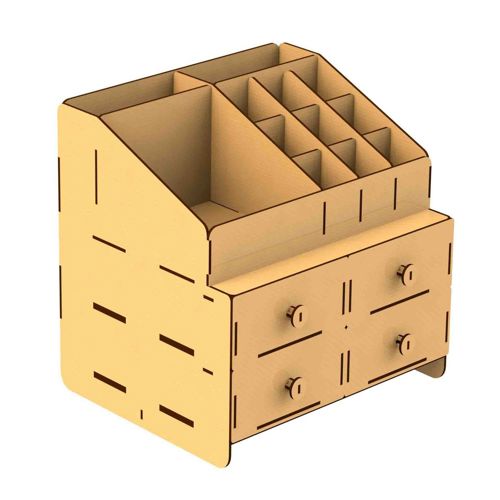طرح برش لیزری cnc - organizer cnc laser cutting ve - برای دستگاه CNC چوب و لیزر (سی ان سی)