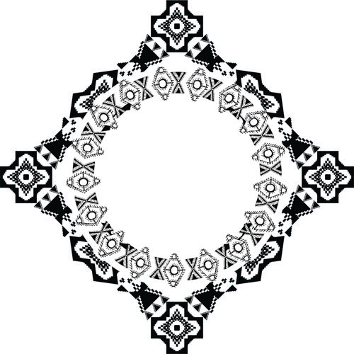 طرح الگوی درز طرح گل زینتی برای برش لیزری - ornament floral stencil seamless pattern for laser cutting ve - برای دستگاه CNC چوب و لیزر (سی ان سی)