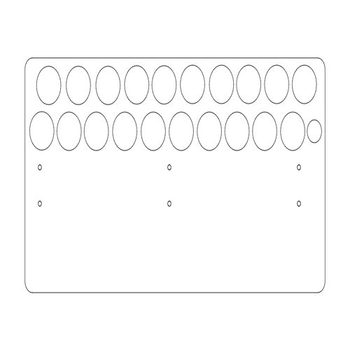 طرح نگهدارنده قوطی رنگ قفسه - paintcan holder - برای دستگاه CNC چوب و لیزر (سی ان سی)