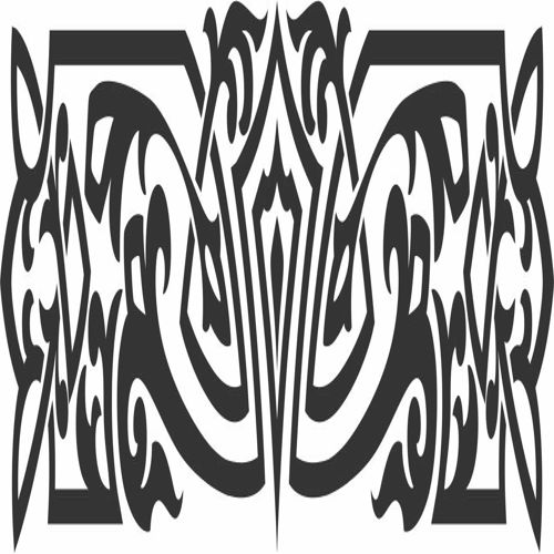 طرح حاشیه پنل الگو - panel border design pattern - برای دستگاه CNC چوب و لیزر (سی ان سی)