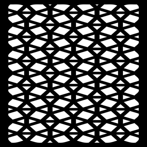 طرح پنل دکور مستطیل 00 8 - panel decor rectangle 0018 - برای دستگاه CNC چوب و لیزر (سی ان سی)