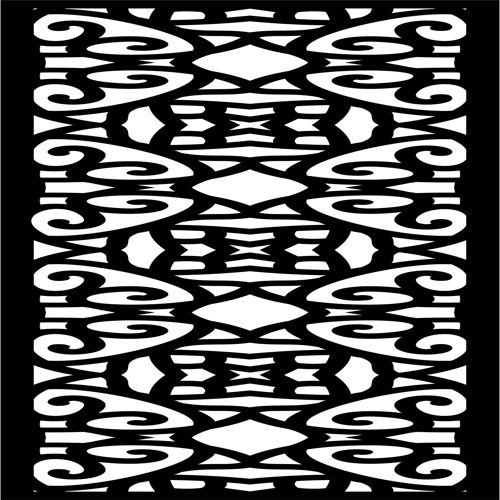 طرح‌های جداکننده اتاق با شابلون و طرح گلدار برای برش لیزری - panel floral lattice stencil room divider patterns for laser cut ve - برای دستگاه CNC چوب و لیزر (سی ان سی)