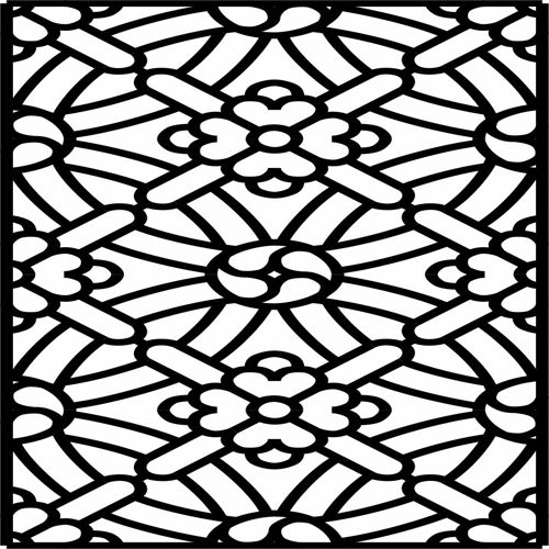 طرح پانل‌های مشبک جداکننده اتاق برای برش لیزری شیشه - panels lattice room divider for laser cut ve - برای دستگاه CNC چوب و لیزر (سی ان سی)