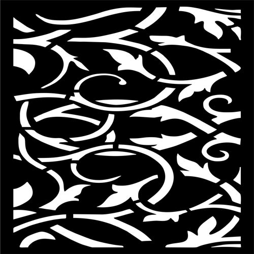 طرح پانل جداکننده اتاق گل شبکه استنسیل درز برای برش لیزر - panels room divider floral lattice stencil seamless for laser cut ve - برای دستگاه CNC چوب و لیزر (سی ان سی)