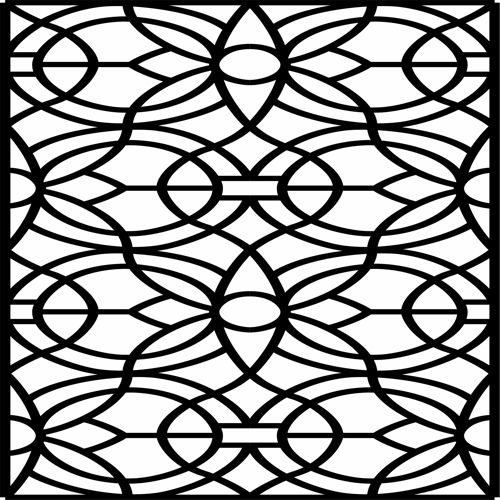 طرح پانل جداکننده اتاق شبکه درز برای برش لیزر - panels room divider lattice seamless for laser cut ve - برای دستگاه CNC چوب و لیزر (سی ان سی)