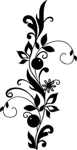 طرح گل میوه شور برای برش لیزری پلاسما - passion fruit flower for laser cut plasma - برای دستگاه CNC چوب و لیزر (سی ان سی)