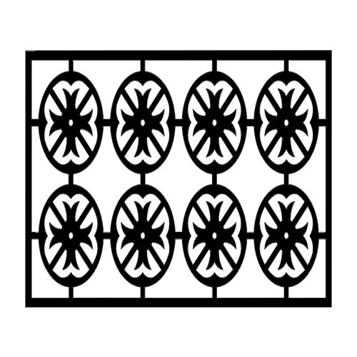 طرح الگوی f - pattern 1f - برای دستگاه CNC چوب و لیزر (سی ان سی)