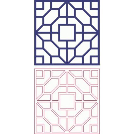 طرح الگو طرح دو بعدی - pattern designs 2d 137 - برای دستگاه CNC چوب و لیزر (سی ان سی)