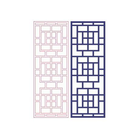 طرح الگو طرح دو بعدی - pattern designs 2d 139 - برای دستگاه CNC چوب و لیزر (سی ان سی)