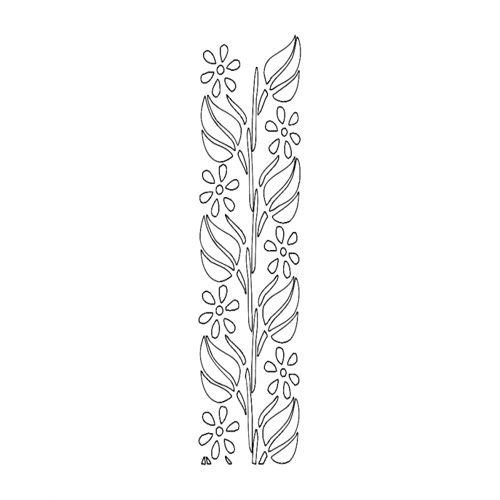 طرح الگوی گل - pattern floral - برای دستگاه CNC چوب و لیزر (سی ان سی)