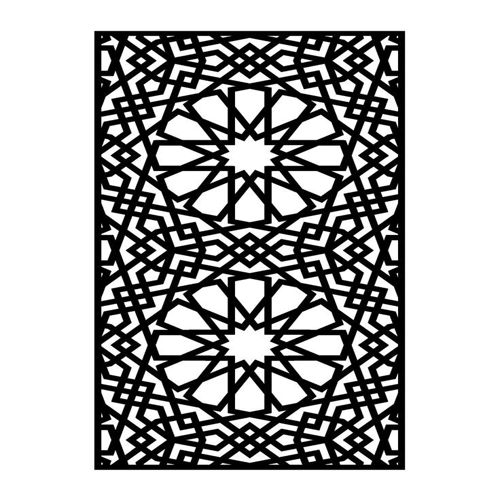 طرح ایده‌های الگو - pattern ideas - برای دستگاه CNC چوب و لیزر (سی ان سی)