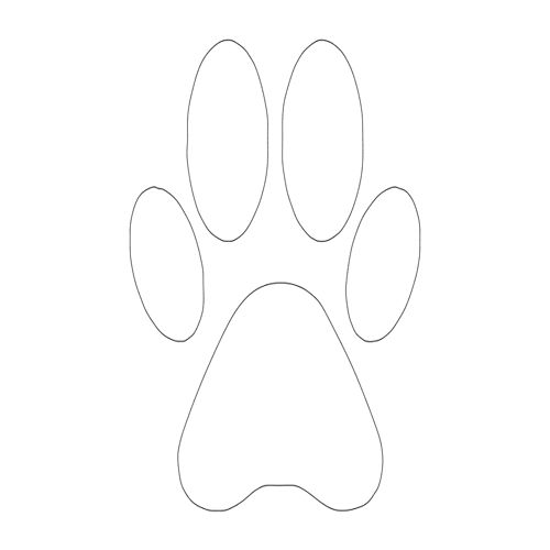 طرح پنجه - paw - برای دستگاه CNC چوب و لیزر (سی ان سی)