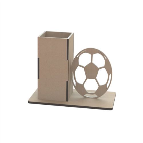 طرح جا مداد با توپ نقاشی برای برش لیزری - pencil holder with ball drawing for laser cut ve - برای دستگاه CNC چوب و لیزر (سی ان سی)