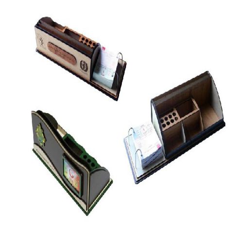 طرح خودکار سازمان‌دهنده - pen organizer ve - برای دستگاه CNC چوب و لیزر (سی ان سی)