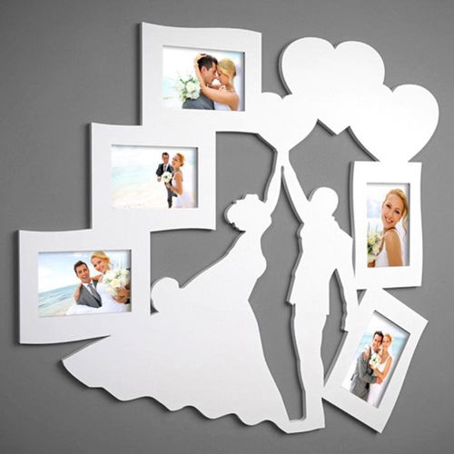 طرح قاب عکس برای تازه عروس لیزری - photo frame for newlyweds for laser cut ve - برای دستگاه CNC چوب و لیزر (سی ان سی)