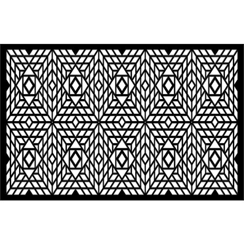 طرح جداکننده پیرامیت - piramit seperator - برای دستگاه CNC چوب و لیزر (سی ان سی)