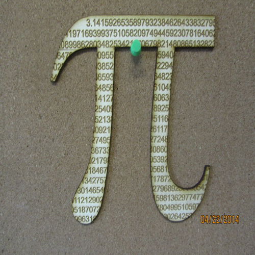 طرح نماد پی برای برش لیزری وی ای - pi symbol for laser cut ve - برای دستگاه CNC چوب و لیزر (سی ان سی)