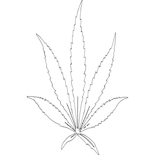 طرح گیاه برگ - plant leaf - برای دستگاه CNC چوب و لیزر (سی ان سی)