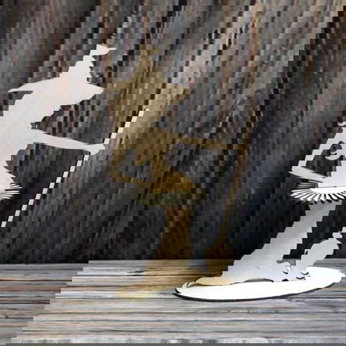 طرح جا دستمال کاغذی عروسک تخته سه لا برش لیزری - plywood doll napkin holder laser cutting ve - برای دستگاه CNC چوب و لیزر (سی ان سی)