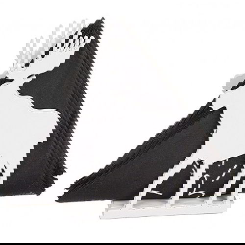 طرح تخته سه لا گوزن جای دستمال الگو مدل موکاپ برش لیزری - plywood moose napkin holder template mockup laser cutting ve - برای دستگاه CNC چوب و لیزر (سی ان سی)