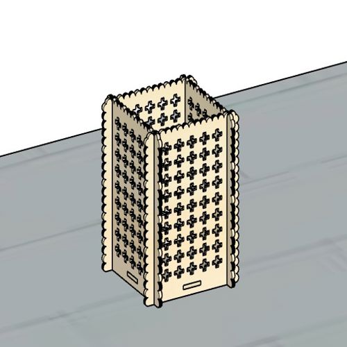طرح plywood-pattern-laser-cut-pencil-holder-3mm-ve