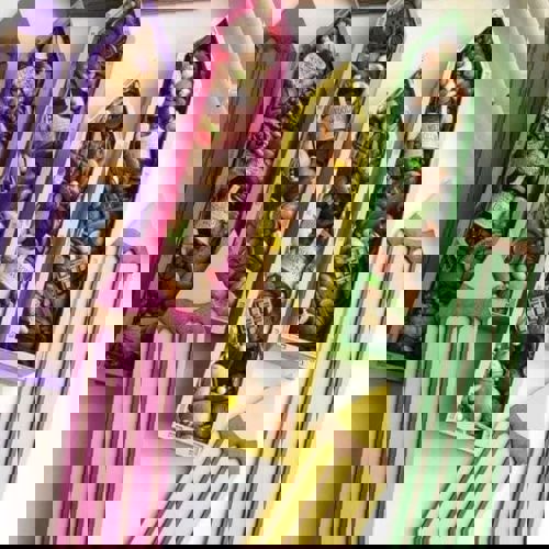 طرح جعبه آبنبات تخته سه لا به شکل مداد برش لیزری - plywood pencil shaped candy box laser cut ve - برای دستگاه CNC چوب و لیزر (سی ان سی)