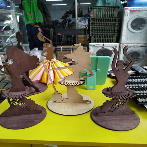 طرح plywood-witch-stands-with-a-broom-napkin-holder-doll-napkin-stand-laser-cutting