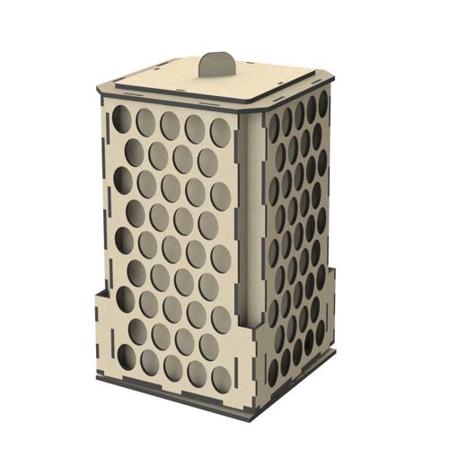 طرح porta tintas giratorio for laser cut - porta tintas giratorio for laser cut ve - برای دستگاه CNC چوب و لیزر (سی ان سی)