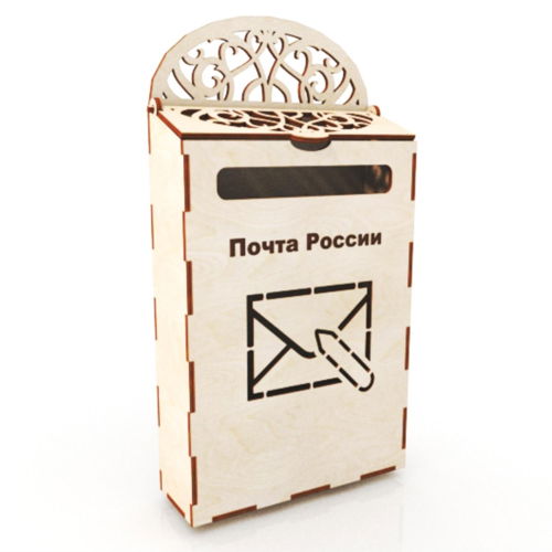 طرح صندوق‌های پستی - post boxes - برای دستگاه CNC چوب و لیزر (سی ان سی)