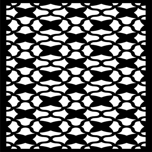 طرح privacy-floral-lattice-stencil-separator-indoor-outdoor-for-laser-cut-ve
